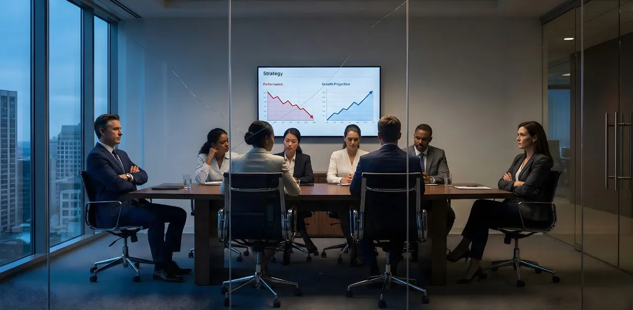 Conflitos internos também são riscos. Conflitos internos também são riscos.